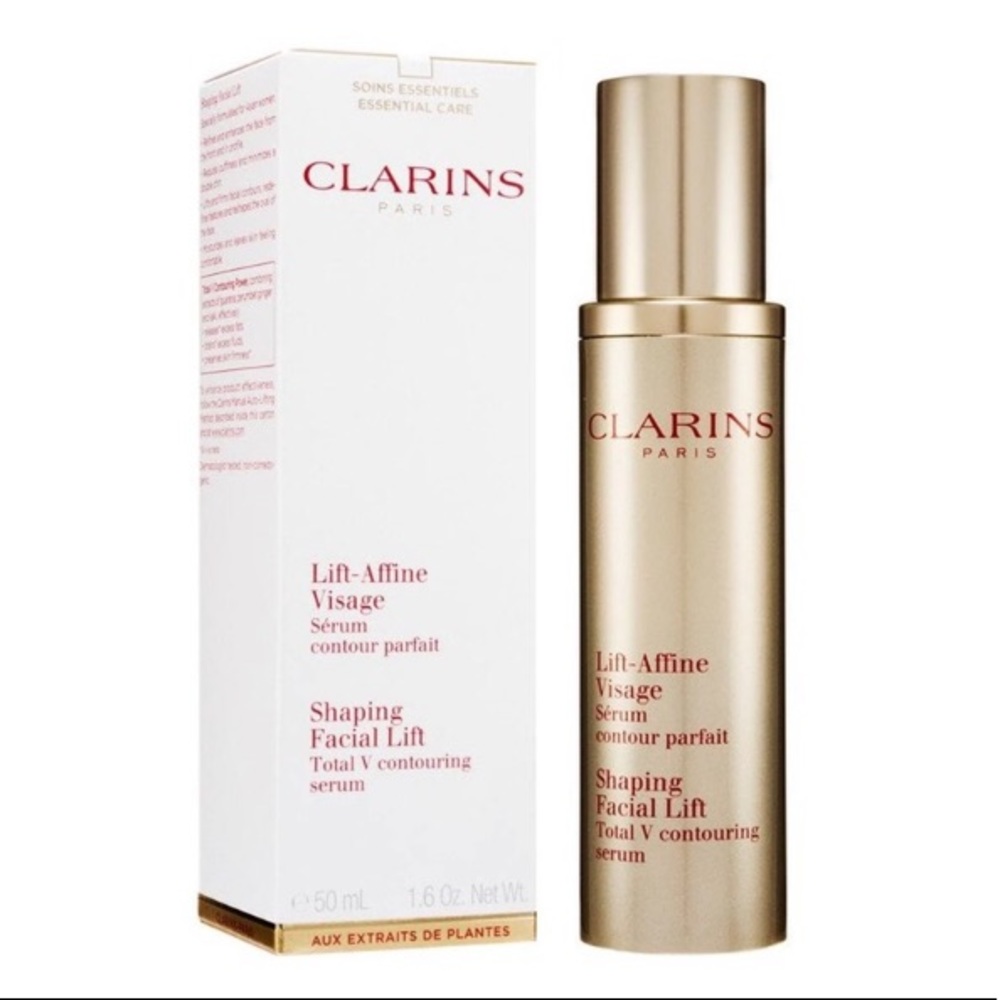 Clarins Paris Shaping Facial Lift Contouring Anti-Aging Serum Skincare Product